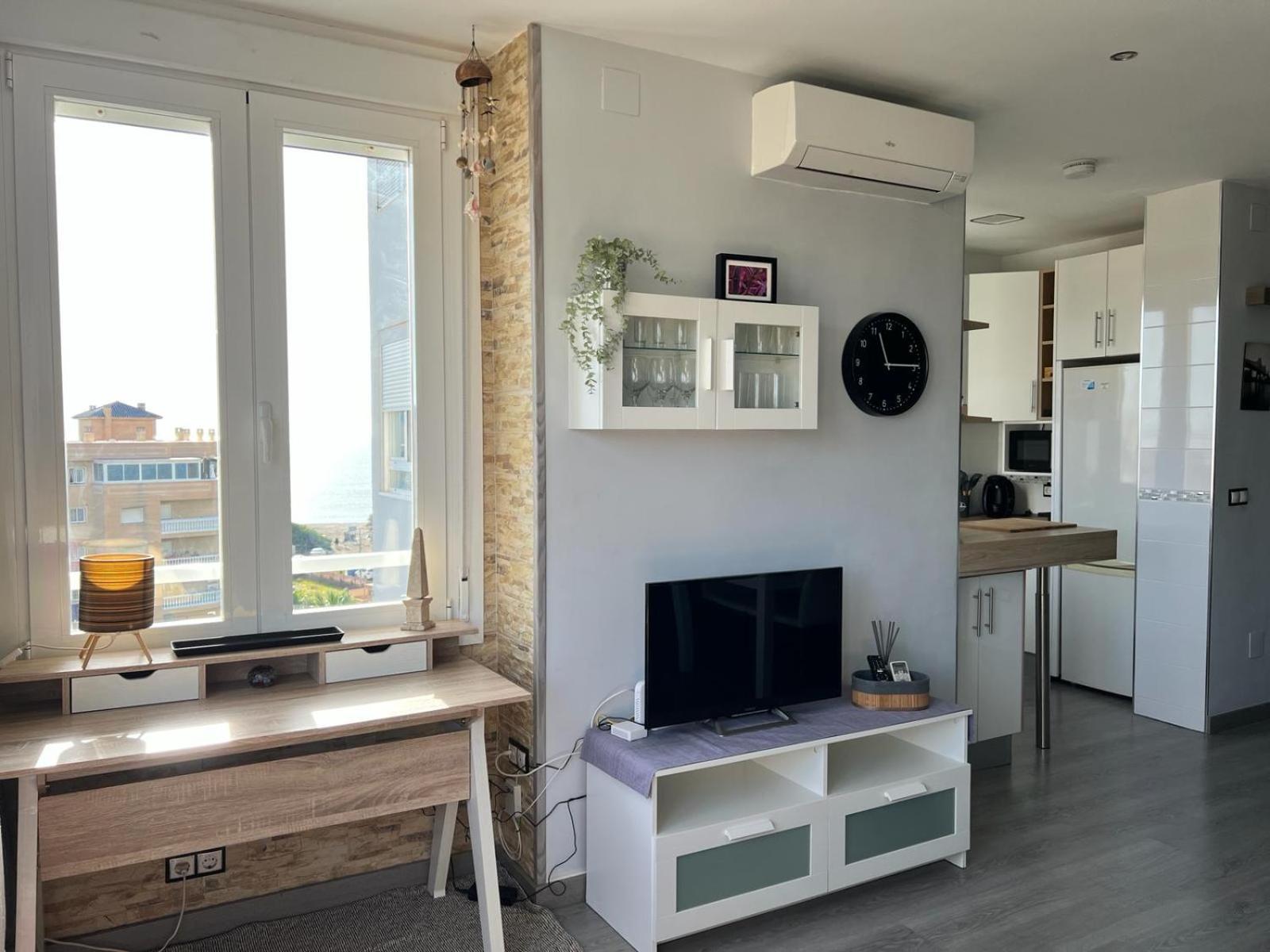 Espectacular Apartamento Junto Al Mar, Con Piscina En マラガ エクステリア 写真
